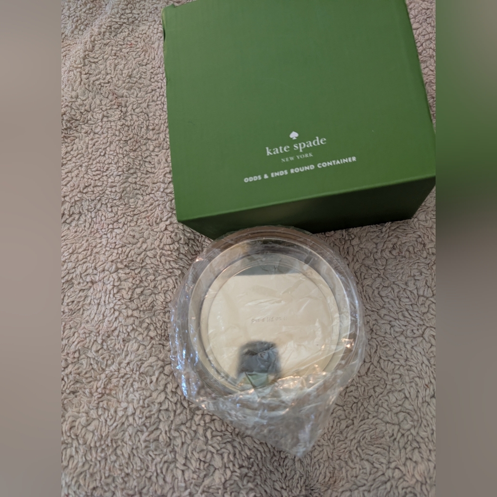 Kate Spade Clear Storage Container - Picture 2 of 5